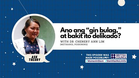 gin bulag|‎Ask Theory: 155: [Methanol Poisoning] Ano Ang “Gin Bulag,” At .